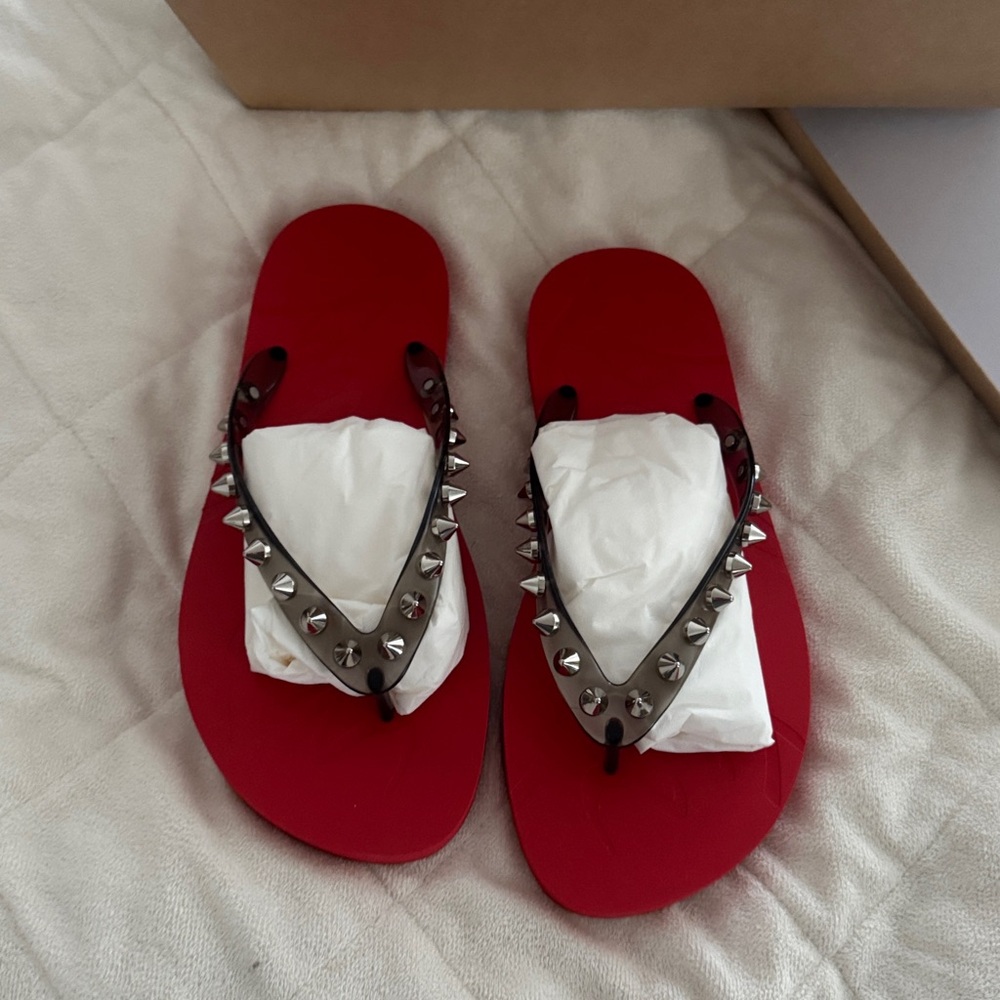 Authentic Christian Louboutin sandals size 37 - Picture 2 of 8